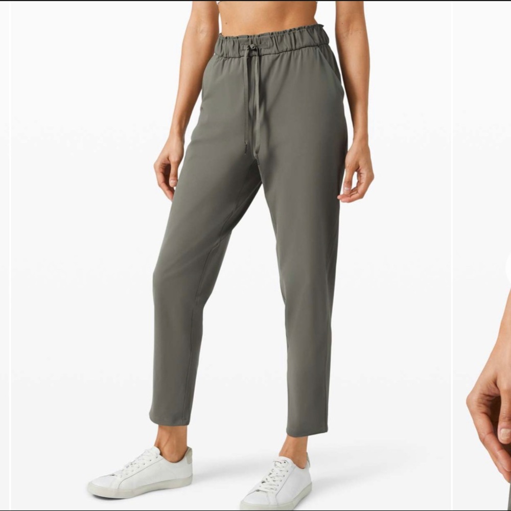 Lululemon Keep Moving Pant Grey Sage - Picture 1 of 11